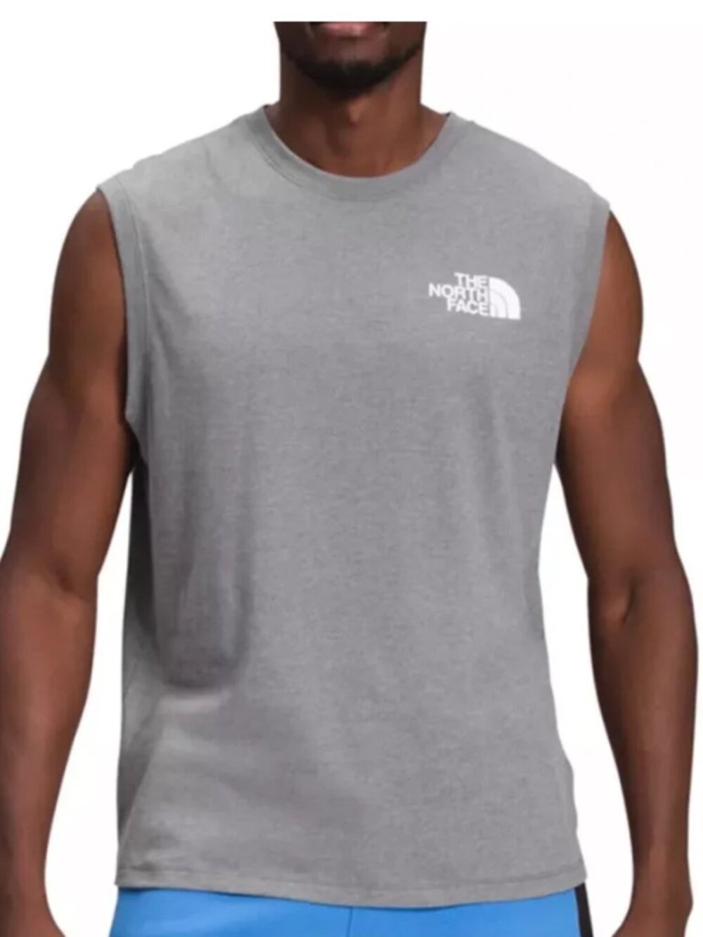 The North Face | Box NSE Muscle Tee - Grey Black ; Mens L